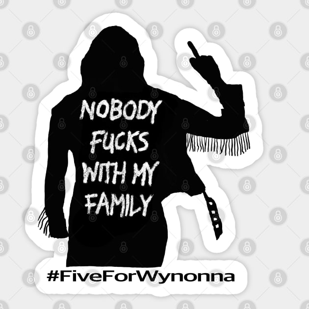 Five For Wynonna Sticker by Colettesky